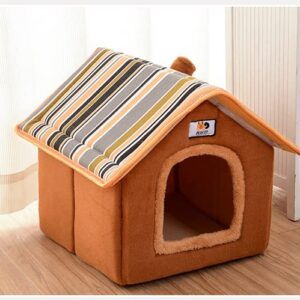 Joostee Comfortable Pet Cat Dog House Removable Dog Cat Bed Pet All Weather Cat Dog House Cat Puppy Shelter