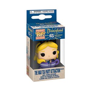 Funko Pop! Keychain: Disney 65th - Alice in Teacup, 3.75 inches