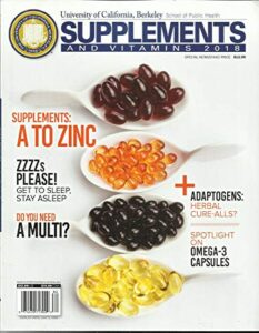 supplements and vitamins magazine, do you need a multi ? issue, 2018