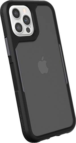 Griffin Survivor Endurance GIP-056-BKG Protective Case for iPhone 12 & 12 Pro - Black/Grey