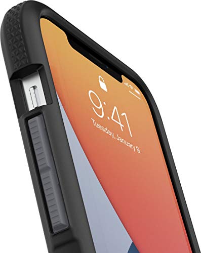 Griffin Survivor Endurance GIP-056-BKG Protective Case for iPhone 12 & 12 Pro - Black/Grey