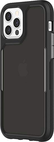 Griffin Survivor Endurance GIP-056-BKG Protective Case for iPhone 12 & 12 Pro - Black/Grey