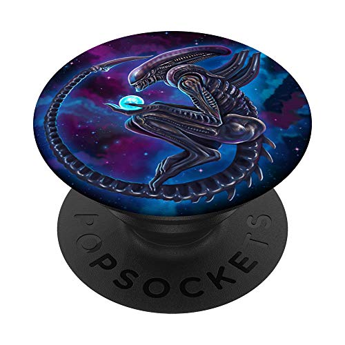Xenomorph with pearl PopSockets PopGrip: Swappable Grip for Phones & Tablets