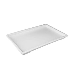 caspian white lid for plastic pizza dough box covering,1 piece(lid)