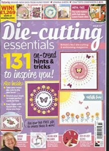 die cutting essentials, issue # 37 free gifts or inserts are not include.