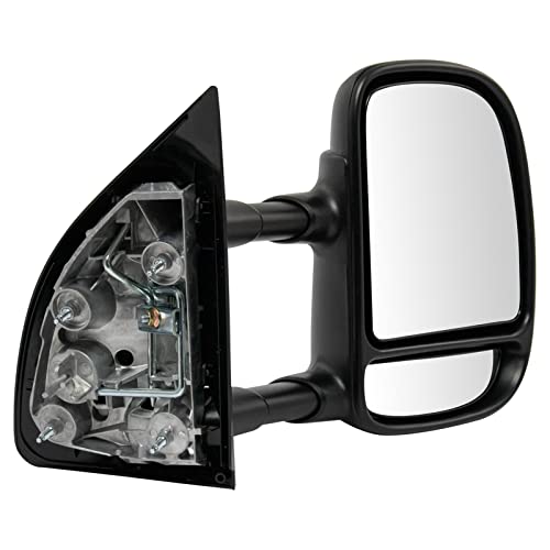 Trail Ridge Towing Mirror 90 Degree Swing Manual Passenger Right RH for 99-04 Super Duty Truck