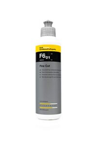 koch-chemie - fine cut polishing compound - silicone-oil-free; designed for all paint types; for removing medium to heavy defects, scratches, and sanding marks up to 2500 grade (250 milliliters)