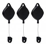 calidaka vr cable management 3packs retractable ceiling pulley system compatible with oculu-s rift s/ps vr/viv e for oculu-s ques-t 2 vr accessories with 360° rotations noise-free