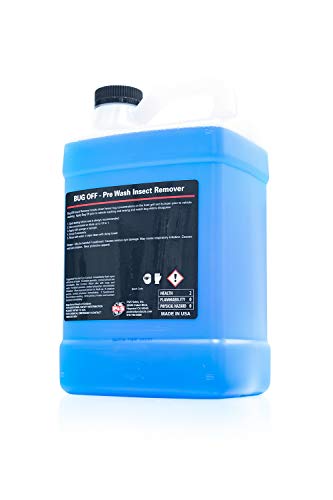 P&S Professional Detail Products - Bug Off - Insect Splatter Remover; Breaks Down Heavy Bug Splatter Concentrations; Great for Vehicle Front Grills and Bumpers (1 Gallon)