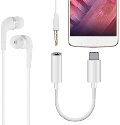 2 Pack USB-C to 3.5mm Headphone Jack Adapter Type C Port Audio Aux Cable Dongle Compatible with iPad Pro/Pixel 6 5XL/Galaxy S23 S22 S21 S20 Ultra Z Flip S20+ Note 20 10 S10 S9 Plus/One plus 6T 7 Pro