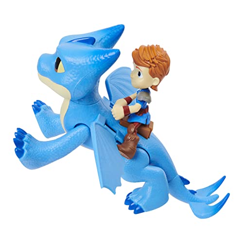 Dreamworks Dragons Rescue Riders, Winger and Dak, Dragon and Viking Figures with Sounds and Phrases