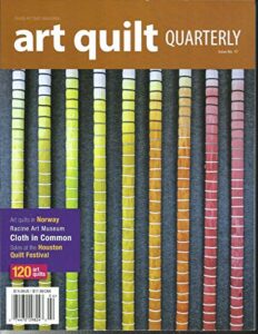 saqa art quilt quarterly magazine issue # 17 art quilts in norway
