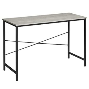 niche soho home office writing, modern, study desk shell- weathered grey