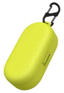 aotao compatible with bose sport earbuds silicone carrying case (not fit for bose quietcomfort earbuds), portable scratch shock resistant cover (green)