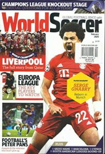 world soccer magazine, champions league knockout stage february, 2020 uk edition