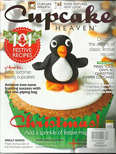 CUPCAKES HEAVEN MAGAZINE, 101 FESTIVE RECIPES WINTER, 2015 (CONDITION LIKE NEW