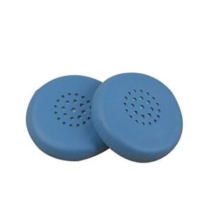 ear pads, 1pair foam ear pads leather earpad for sony wh-ch400 headphone - (color: sky blue)