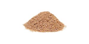 nutriworms premium 100% natural wheat bran bedding, food for mealworms and superworms - 4lb (10 quarts)