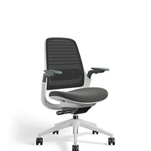 Steelcase Series 1 Office Chair, Hard Floor Casters, Graphite