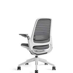 Steelcase Series 1 Office Chair, Hard Floor Casters, Graphite