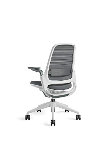 Steelcase Series 1 Office Chair, Hard Floor Casters, Graphite