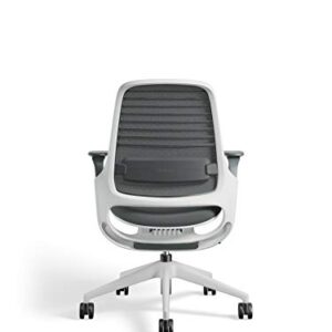 Steelcase Series 1 Office Chair, Hard Floor Casters, Graphite