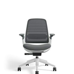 Steelcase Series 1 Office Chair, Hard Floor Casters, Graphite