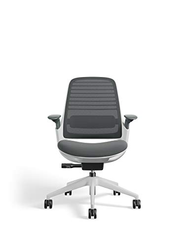 Steelcase Series 1 Office Chair, Hard Floor Casters, Graphite