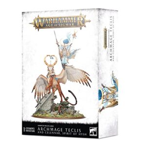 games workshop - warhammer - age of sigmar - lumineth realm-lords: archmage teclis