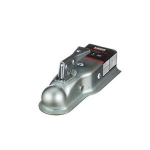 brok products 32973 coupler 2" ball, 3" channel - 3500 lb.