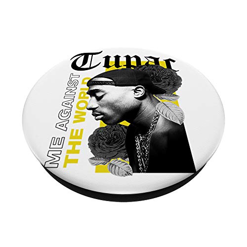 Tupac Me Against the World PopSockets PopGrip: Swappable Grip for Phones & Tablets