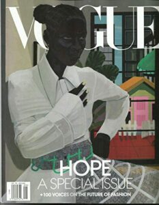 vogue magazine, hope a special issue september, 2020