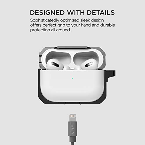 VRS Design Active Fit for Apple Airpods Pro Case (2019) Black