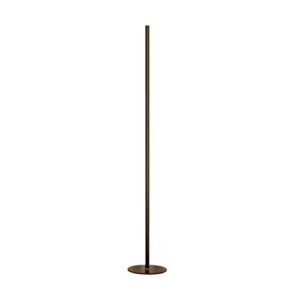 aveo floor lamp led floor lamp modern minimalist aluminum pillar vertical floor light acrylic lampshade floor lights bedroom living room floor light (color : black)