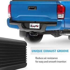 SnowyFox Newest 2-1/2" Class V to 2" Class III&IV Trailer Hitch Receiver Adapter - Heavy Duty Aluminium Alloy 2.5" to 2'' Reducer Sleeve with Hitch Pin and Clip