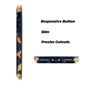 uCOLOR Case Compatible with iPhone 11 6.1 inch Protective Case Tortoise Shell Slim Soft TPU Silicone Shockproof Cover Compatible iPhone 11 6.1 inch 2019 Release