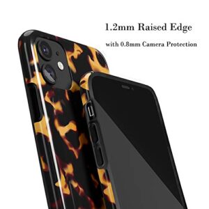 uCOLOR Case Compatible with iPhone 11 6.1 inch Protective Case Tortoise Shell Slim Soft TPU Silicone Shockproof Cover Compatible iPhone 11 6.1 inch 2019 Release