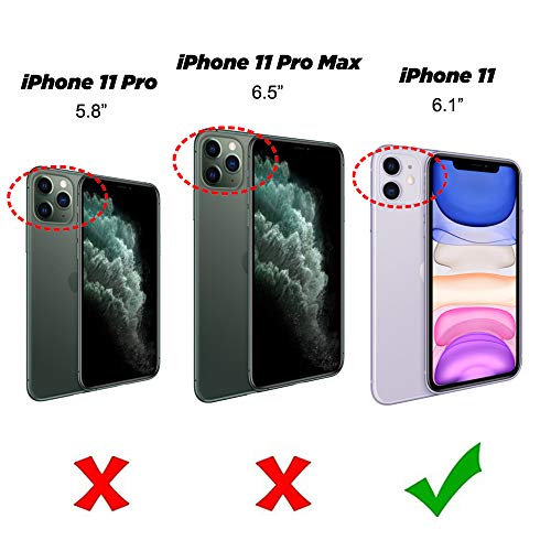 uCOLOR Case Compatible with iPhone 11 6.1 inch Protective Case Tortoise Shell Slim Soft TPU Silicone Shockproof Cover Compatible iPhone 11 6.1 inch 2019 Release