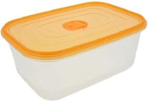 sure fresh rectangular storage containers with vent lids, 97 oz. (pack of 4)