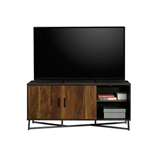 Sauder Canton Lane Credenza, L: 53.98" x W: 17.99" x H: 24.21", Brew Oak Finish