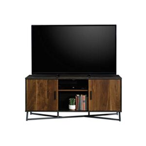 Sauder Canton Lane Credenza, L: 53.98" x W: 17.99" x H: 24.21", Brew Oak Finish