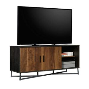 Sauder Canton Lane Credenza, L: 53.98" x W: 17.99" x H: 24.21", Brew Oak Finish