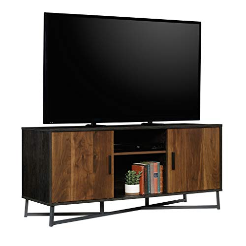 Sauder Canton Lane Credenza, L: 53.98" x W: 17.99" x H: 24.21", Brew Oak Finish