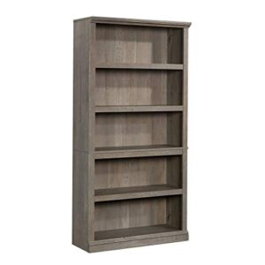 sauder 5 shelf bookcase, mystic oak finish