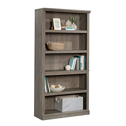 Sauder 5 Shelf Bookcase, Mystic Oak Finish