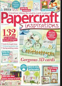 paper craft inspirations, may, 2017 issue, 164 creative ideas for every card