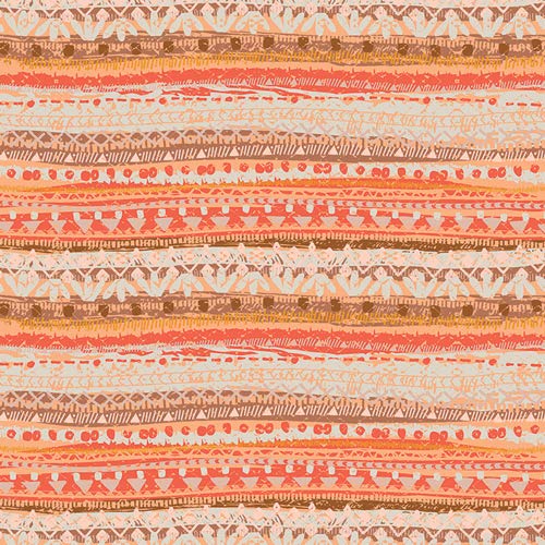 Art Gallery Fabrics Art Gallery Legendary Trinkets Soul Fabric, Orange