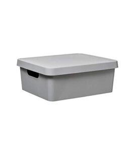 five - storage box matt grey 11 l