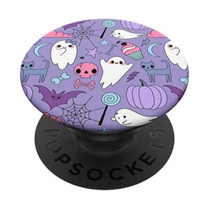 pastel goth halloween witchy magical spiritual kawaii ghost popsockets swappable popgrip