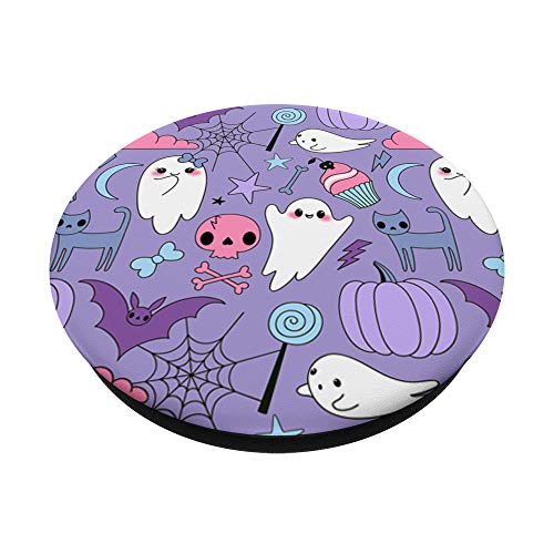 Pastel Goth Halloween Witchy Magical Spiritual Kawaii Ghost PopSockets Swappable PopGrip